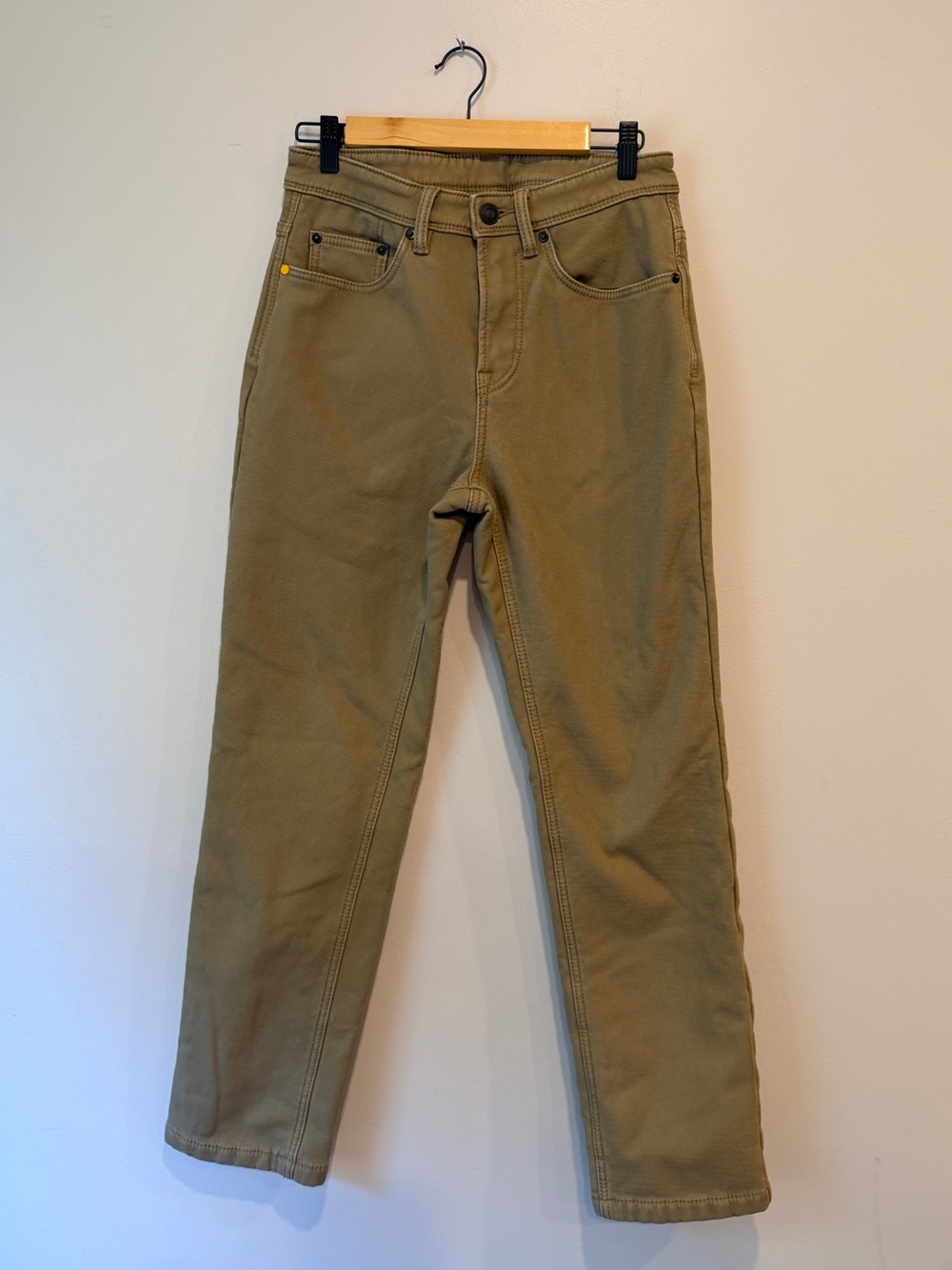 CAT (Caterpillar) Mens Canvas Fleece Lined Workwear Pants 30x32